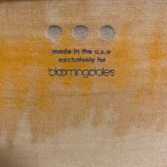 Three Dots for Bloomingdale’s. Tie dye drape      t-shirt. Size XL - Picture 2 of 4